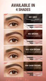 ⁦قلم حواجب مع فرشة وموس SC047 من O.TWO.O⁩ - الصورة ⁦5⁩