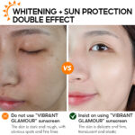 ⁦واقي الشمس للتبييض مفعم بالحيوية مع عامل حماية من الشمس SPF50+ UVA/UVB - 50 جم من فايبرنت جلامور⁩ - الصورة ⁦7⁩