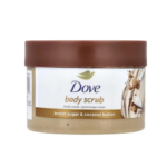 مقشر بخلاصة السكر البني وزبدة جوز الهند من دوف - 298 جرام