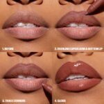 ⁦هدى بيوتي مجموعة حبيبتي للشفاه 2025 - 3 قطع⁩ - الصورة ⁦4⁩