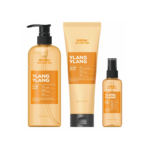 مجموعة غسول لوشن ومعطر رائحة إيلانغ إيلانغ العطرة من كوندال للجسم